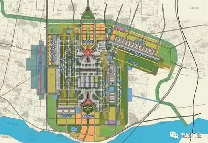 大兴机场通航在即宝通门业与您一同探访南航基地机库门项目