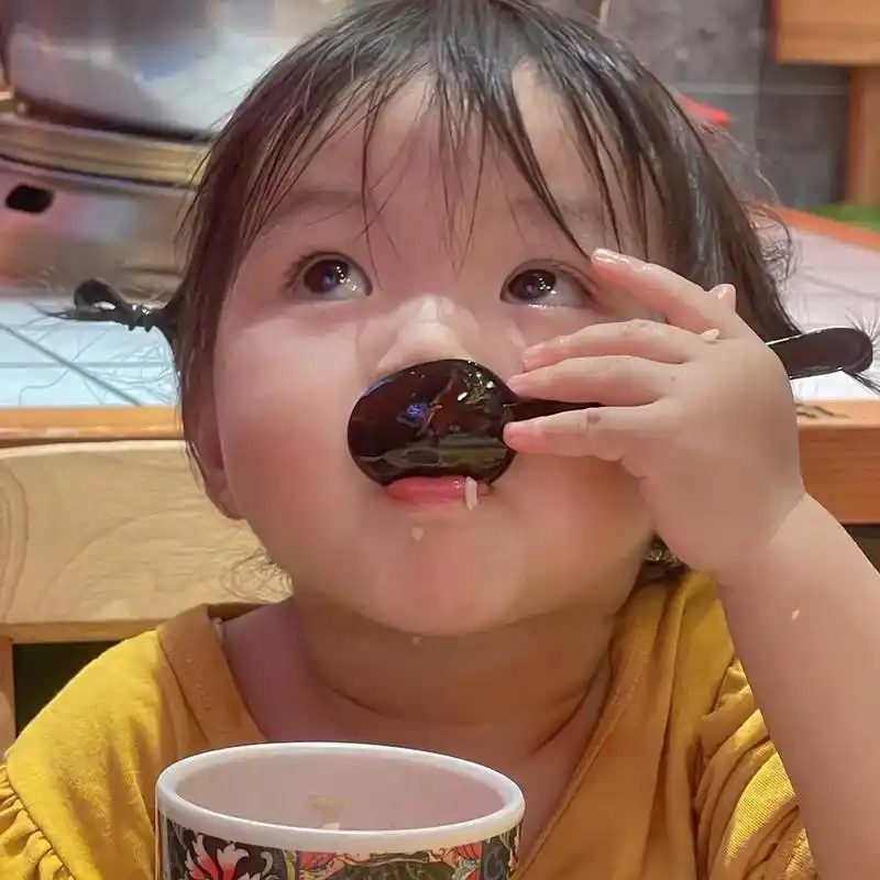 吃货头像|你身边也一定有一个看见吃的眼睛里满是小星星的盆友叭 - 抖