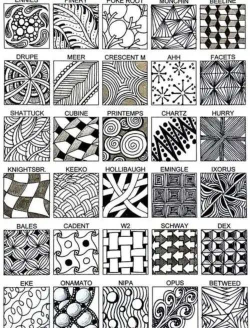 【素材】基础绘画/线条画参考