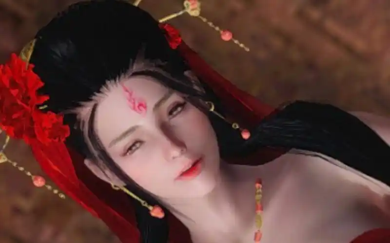 千里邀月60fps4k嗜血印女祭司mod丨smp物理身形展示