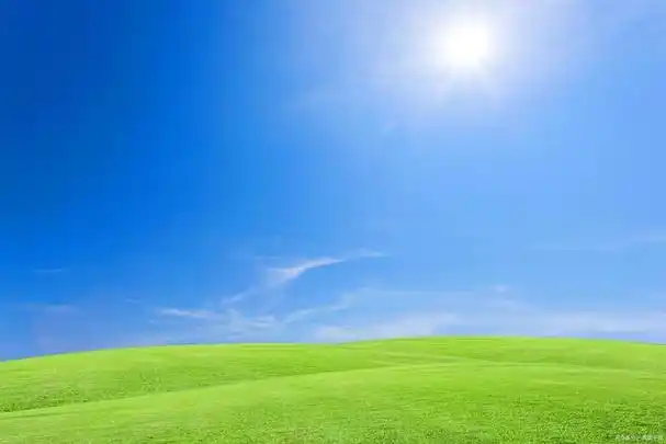 美丽的蓝天白云