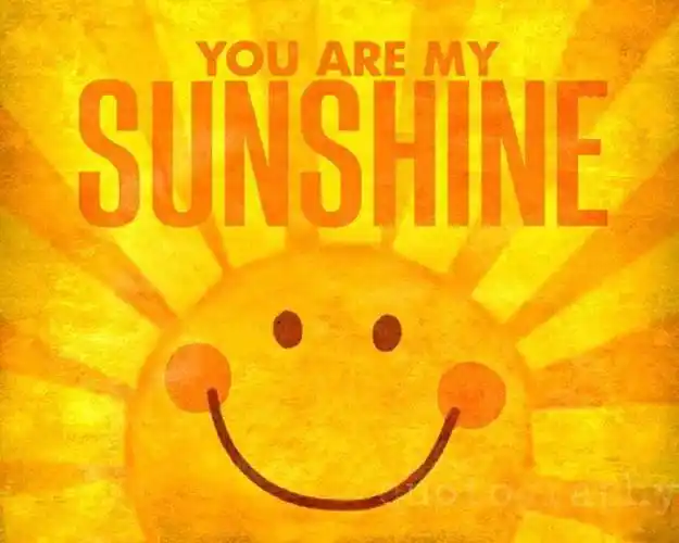 you are my sunshine