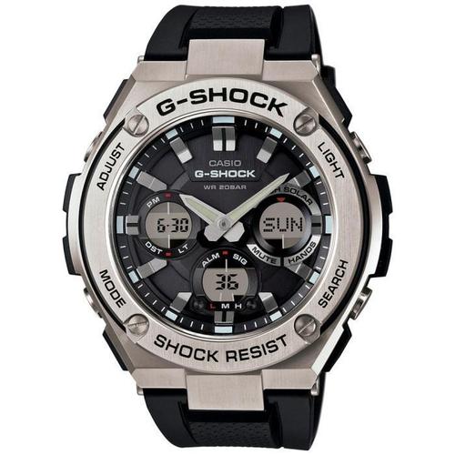 卡西欧(casio)g-shock男士运动手表31时区闹铃计时功能59x52mm black