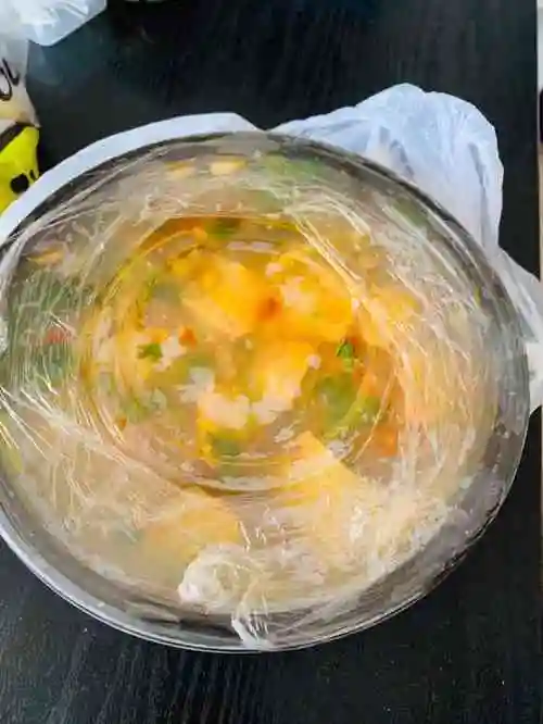 中午各种定外卖系列之鸭血粉丝汤