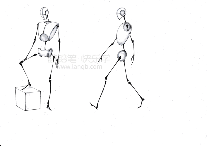 【附下载】人体动态姿势素材上新啦!-蓝铅笔