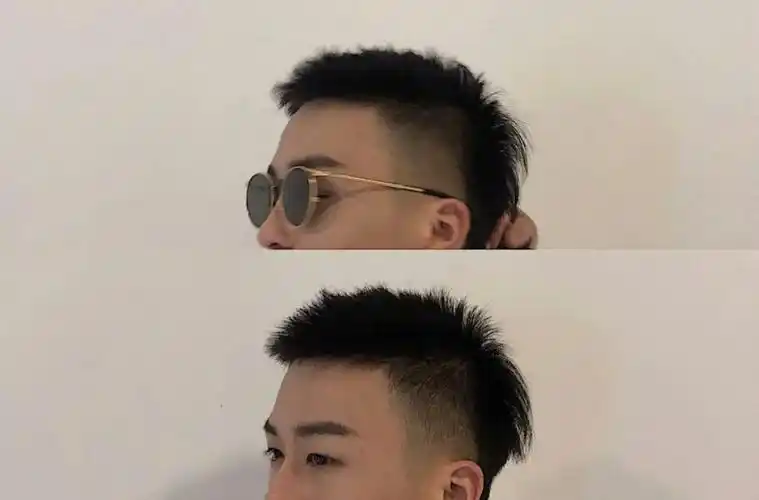 寸头那么乏味,增添一点个人色彩所以今期小博就再推出一期小狼尾发型