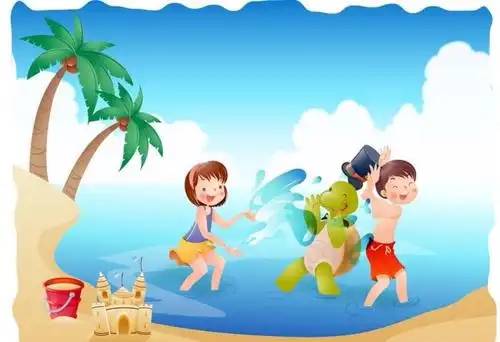 惠济区鹤立幼儿园"玩转夏天 水枪大战"主题活动邀请函