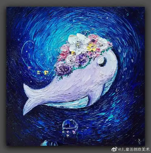 创意儿童画##儿童创意手工##水粉,丙烯画