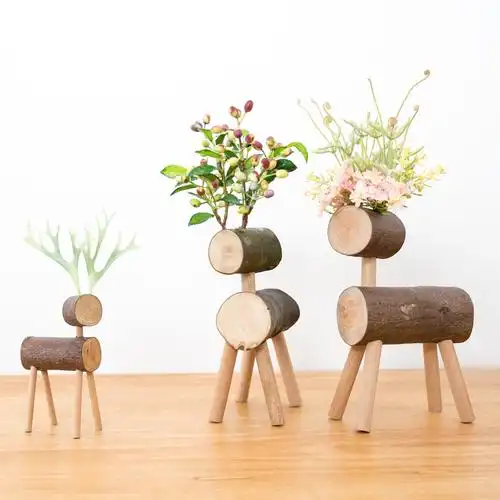 木质摆件工艺品 创意