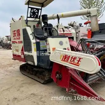 沃得履带式收割机跨区增强版玉米收割机小麦收割机水稻收割机