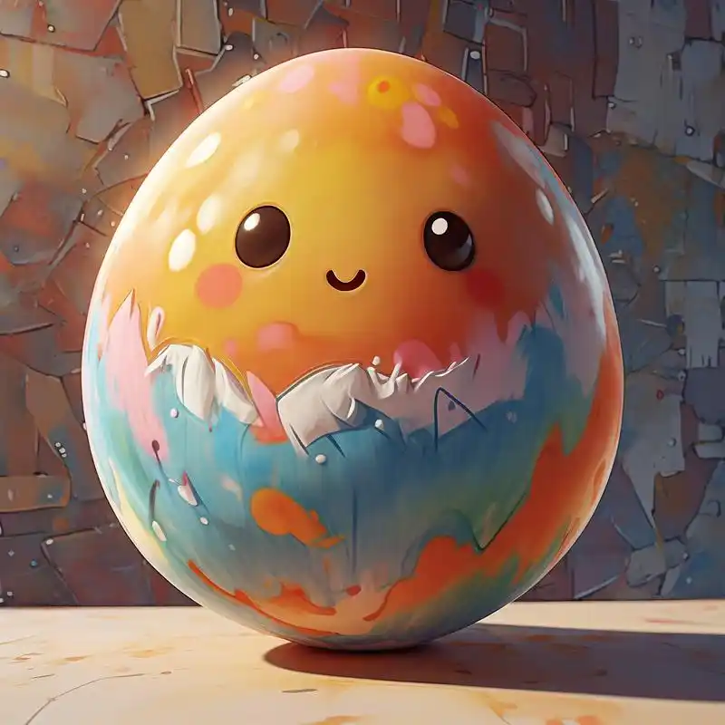 涂鸦可爱鸡蛋头像来啦04