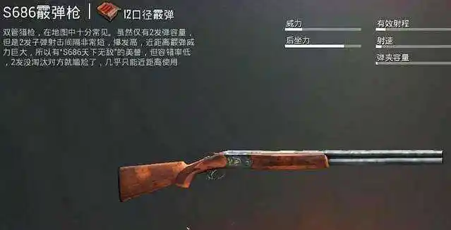 《绝地求生》武器介绍之霰弹枪,伤害很高,你爱用吗?