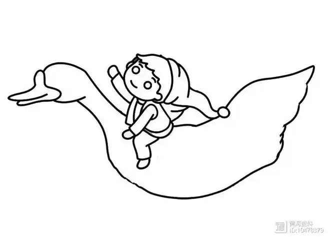 尼尔斯最简单的简笔画