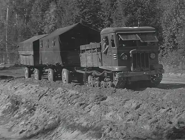 让大炮不再被泥泞束缚,苏联stz-5火炮牵引拖拉机