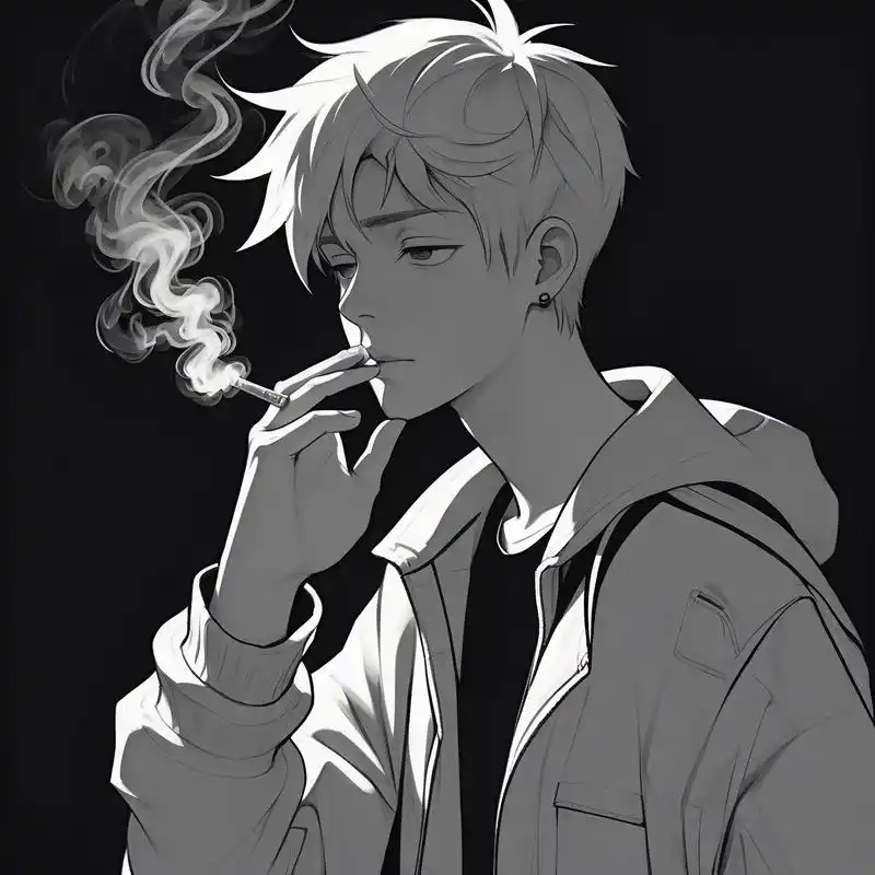 孤独男生头像,氛围感满满92