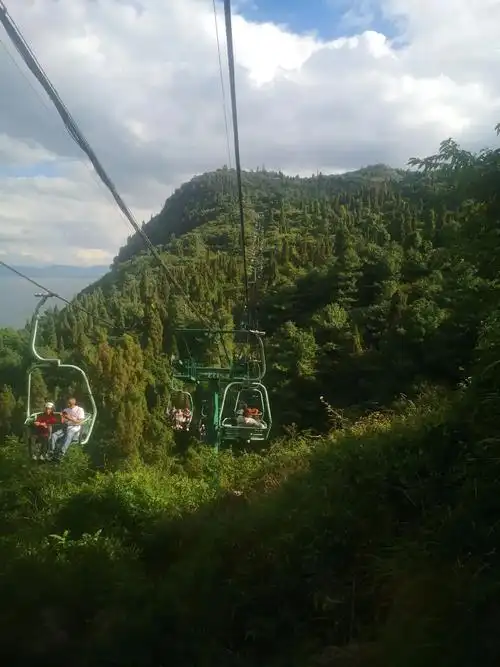 来龙门景区坐缆车,第1次坐缆车,坐缆车好刺激!#云南曲靖#龙 - 抖音