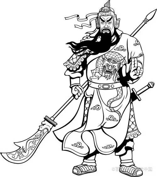 1,关二爷上香图片三支香图解:关公上香上几根