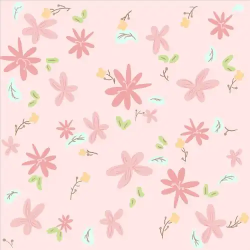 38100花卉包装素材的制作