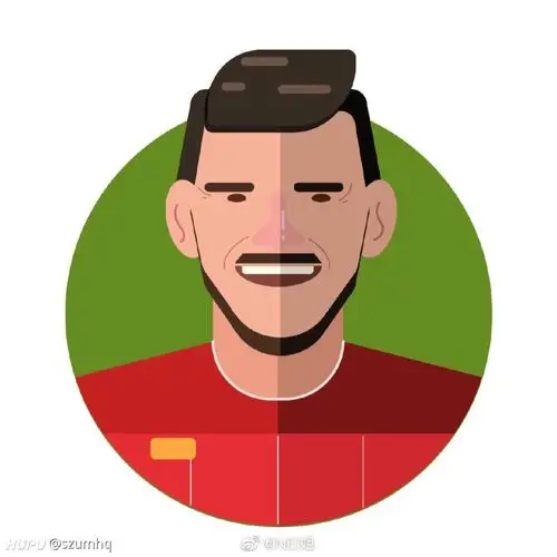 老婆画的英超球员头像,第一波:利物浦