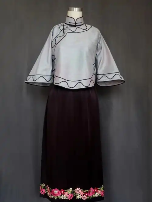 94手缝复刻20年代经典倒大袖