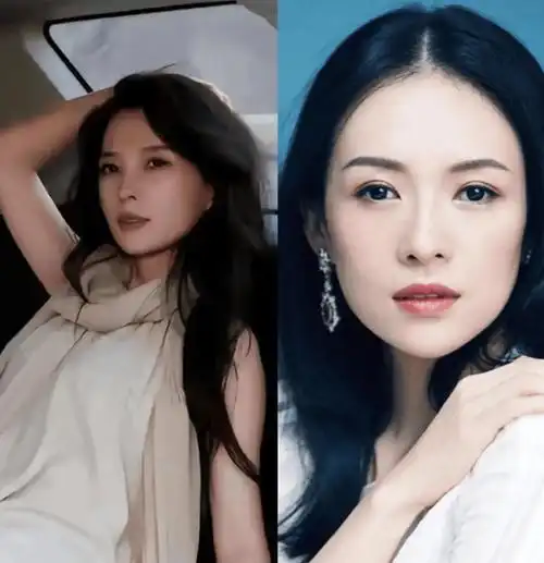 45岁章子怡懒理前夫恋情,一身白衣扎马尾辫抵达法国,嫩过森林北