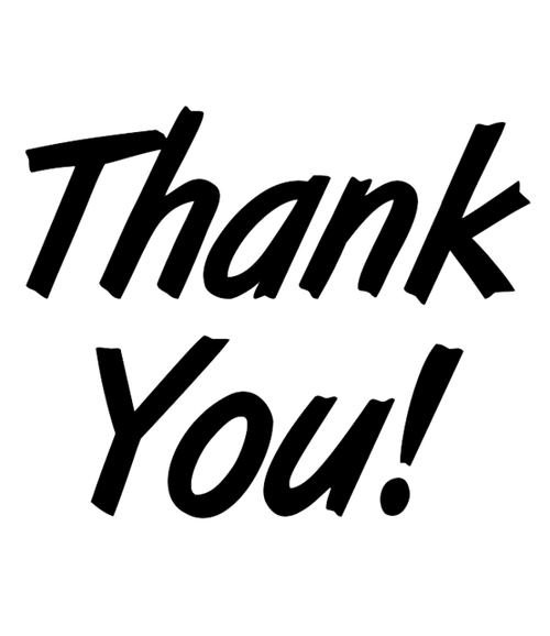 谢谢你艺术字元素矢量图