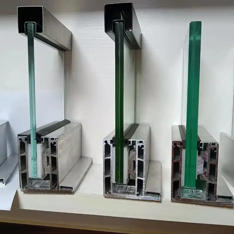 玻璃栏杆扶手地槽,铝合金u型槽#专 - 抖音