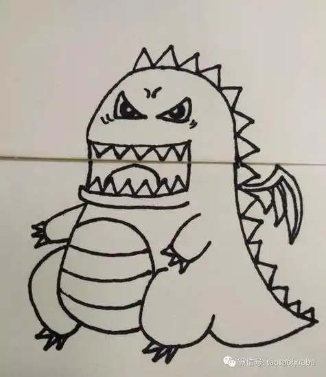 画/少儿美术/创意/恐龙恐龙来抓你了呦～三年级美术下册《恐龙世界》