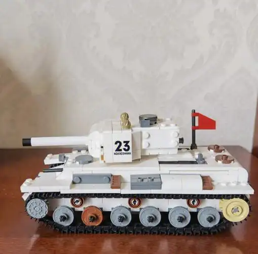 二战苏军kv1号坦克乐高