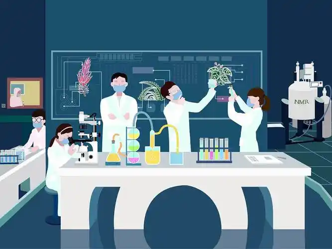 实验室系列插画