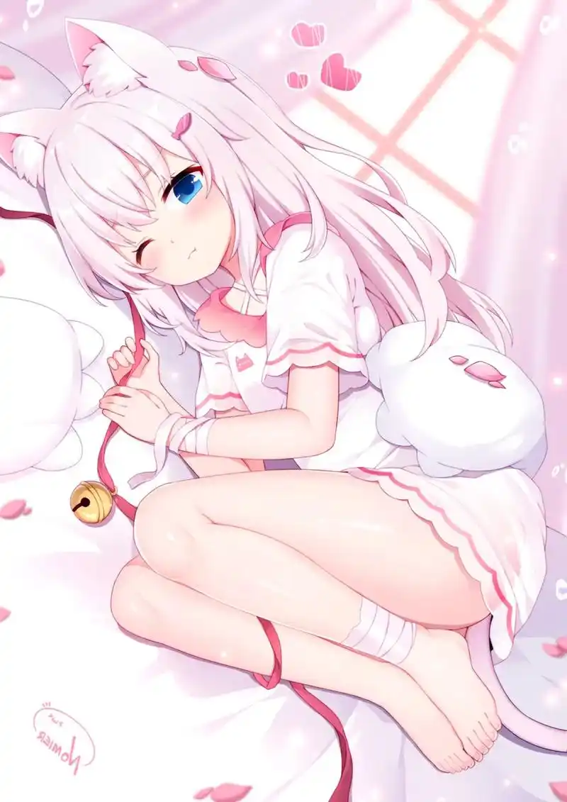 猫耳,萌,系列.#二次元 #二次元美图 #萝莉 #二次元少女 - 抖音