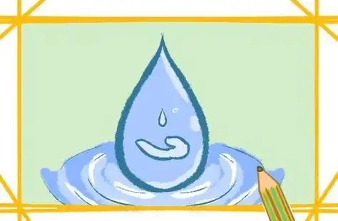 水怎么画简笔画色彩