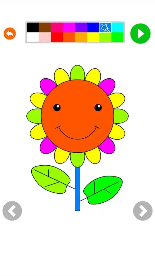 幼儿画画填色涂鸦 - 全免费儿童简笔画涂色游戏