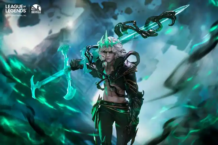 英雄联盟×开天工作室 破败之王·佛耶戈1/6全身像