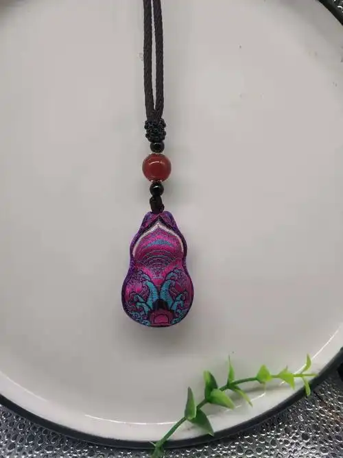 徐州马庄香包小葫芦香包端午节香囊项链毛衣挂件香包