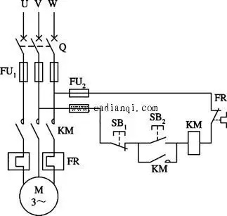 电动机直接启动控制线路