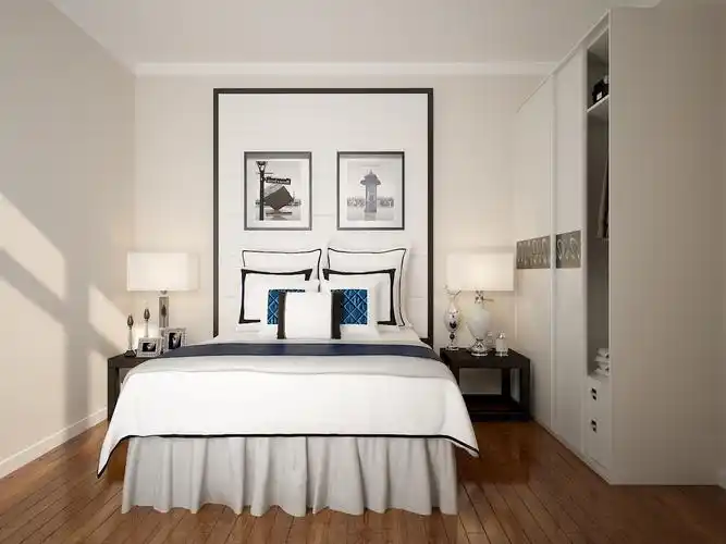 主人把飘窗改造成卧室榻榻米,这样房间扩容不少,从4平米小房间装修