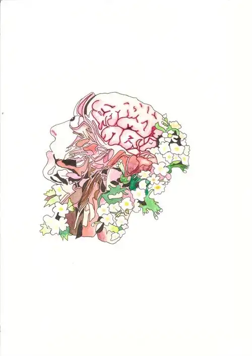 故我在作者:杜秋瑜一等奖作品:"思"者作者:沈慧琳本届人体解剖学绘图