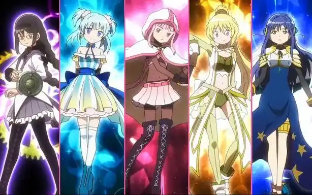 盘点魔法纪录动漫全部变身