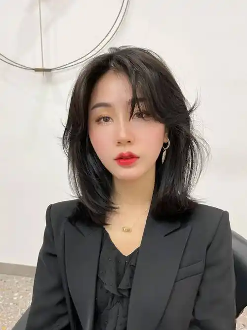 中长发烫个头=换颗头