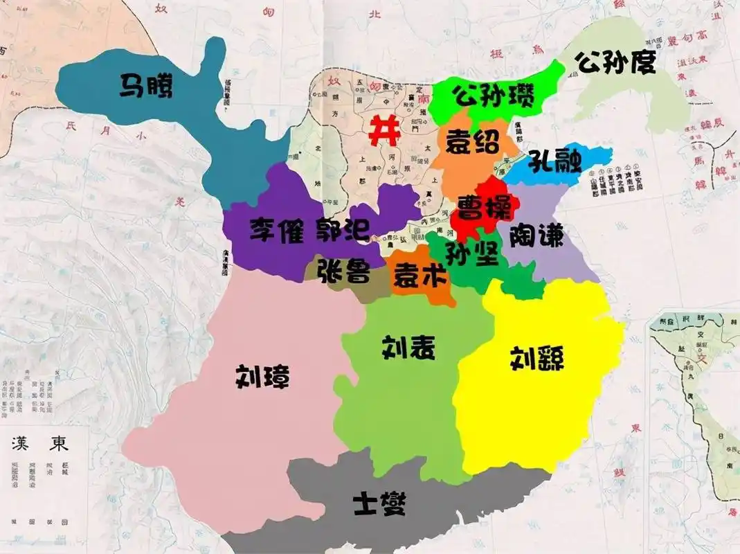 东汉末年,董卓之乱后,群雄割据到底是一种怎样的局面?