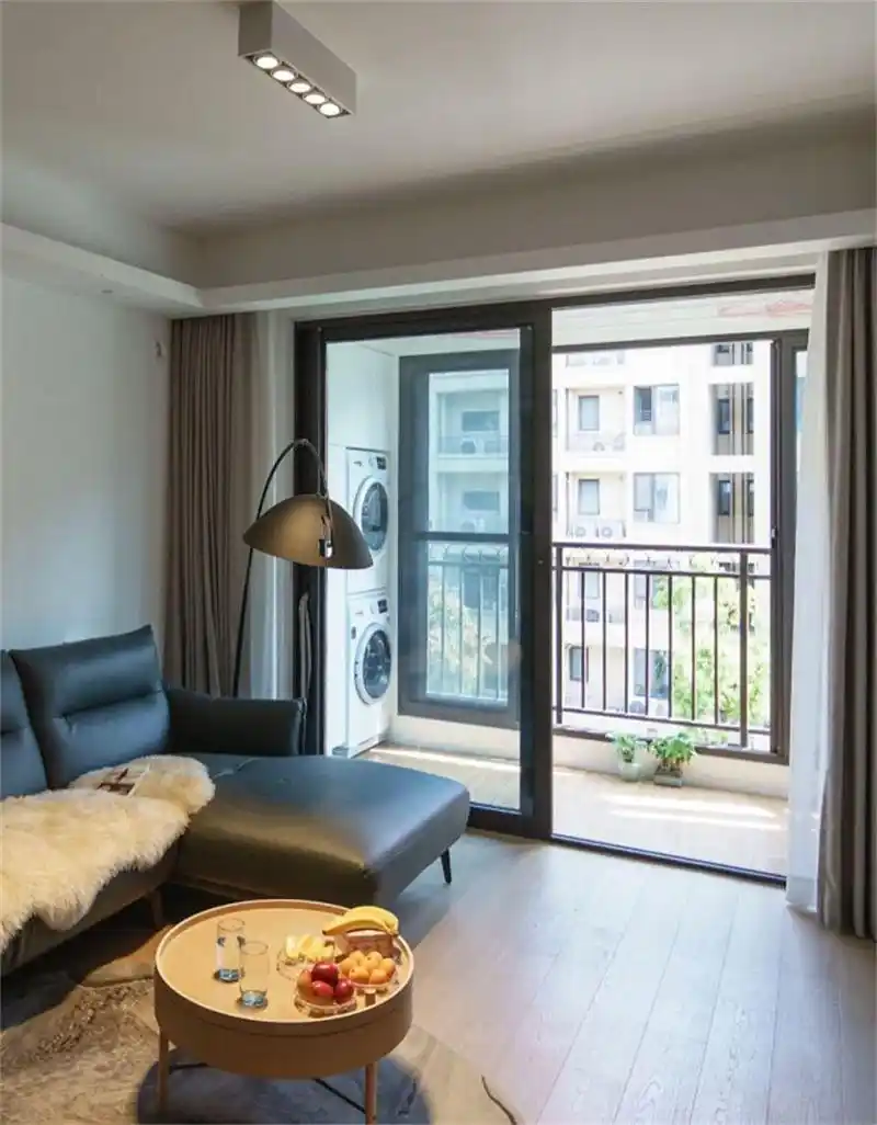 晒晒家装2平方小阳台_阳台家装_家装阳台推拉门效果图