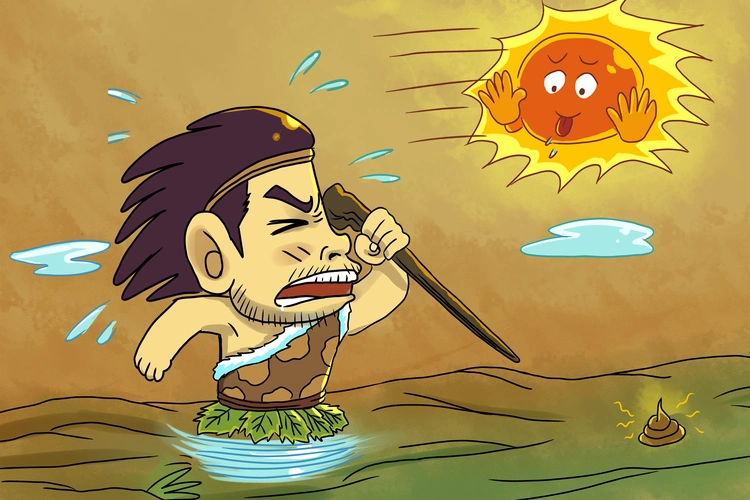 成语历史故事夸父追日