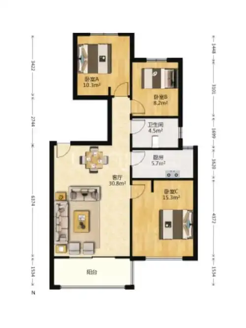 御桥建平中学地杰校区小三房值得入手吗