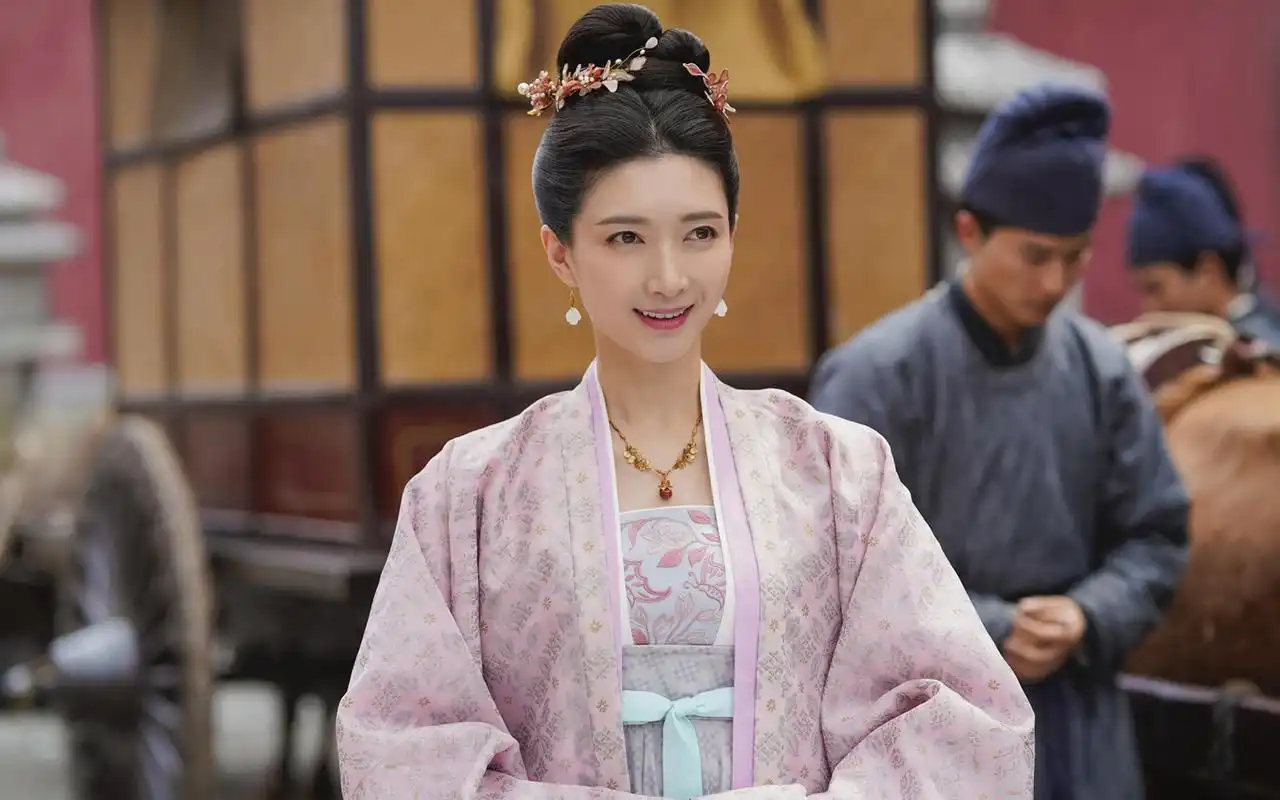 江疏影《清平乐》古装剧照桌面壁纸