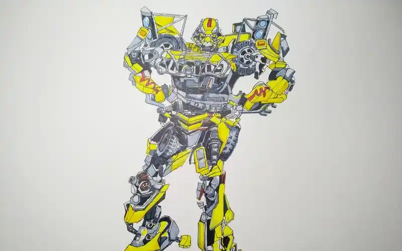 【手绘】变形金刚系列8-救护车(致敬!