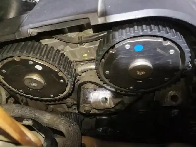 沃尔沃s60正时记号在哪里