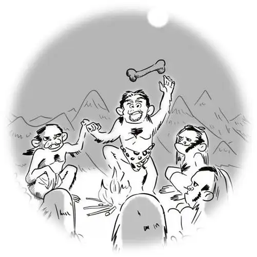 原始人望着夜空中明亮的圆盘,它周期性的改变自己的形状,是那样的神奇