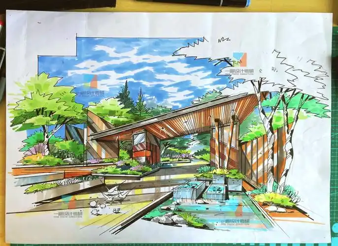 🎨环境艺术考研手绘精选集🖼️