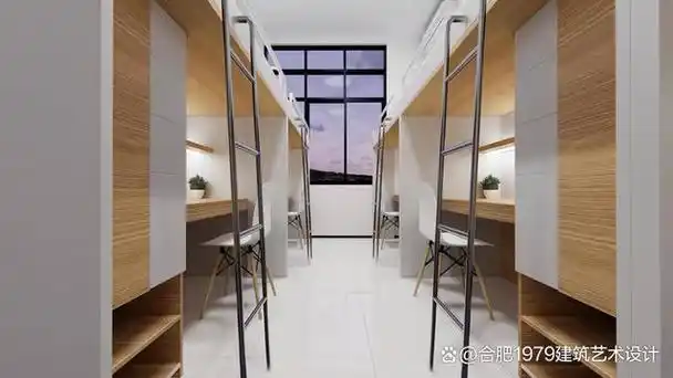 在宿舍装修设计时,将个人的想法和风格融入其中是非常重要的,以下是